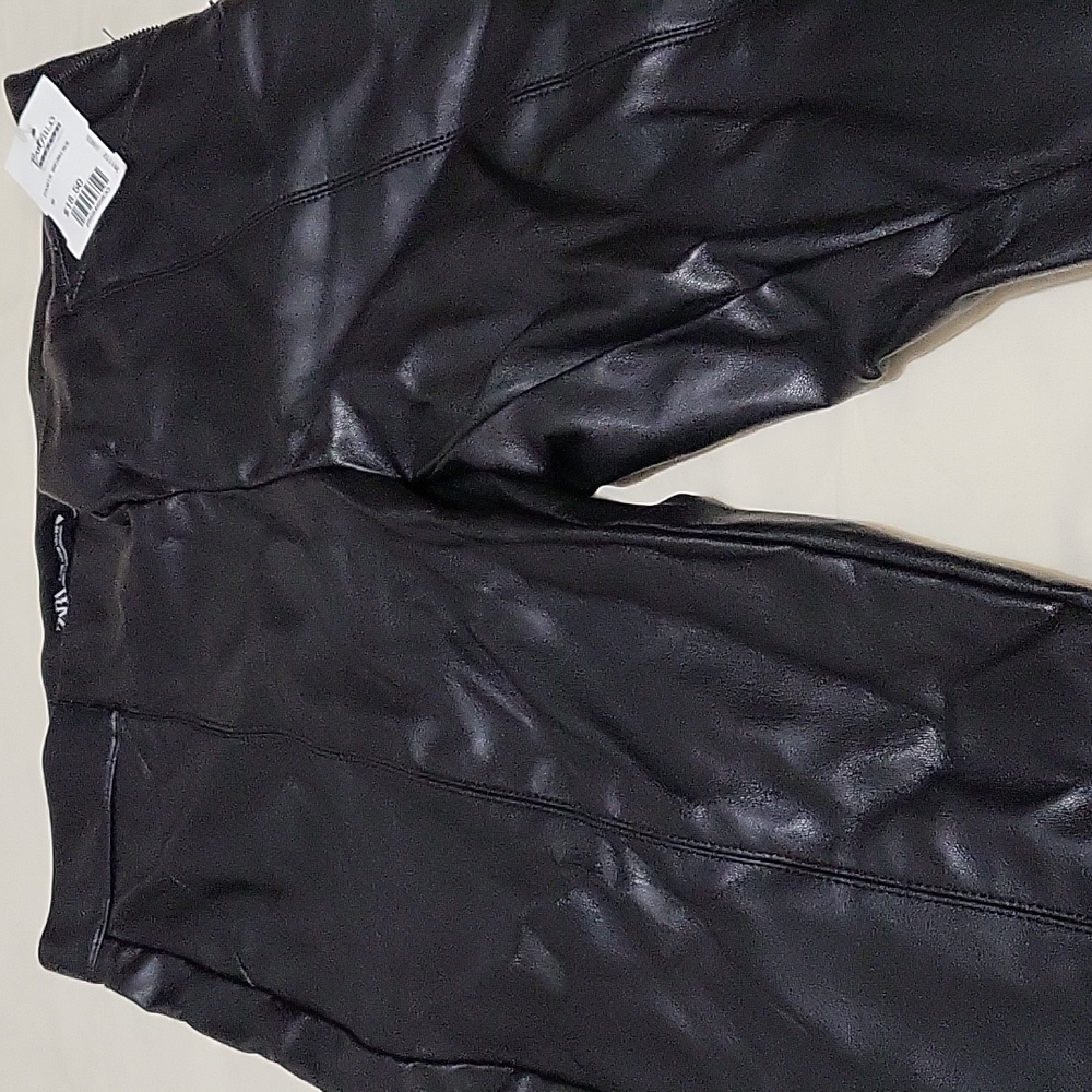 Pleather tights